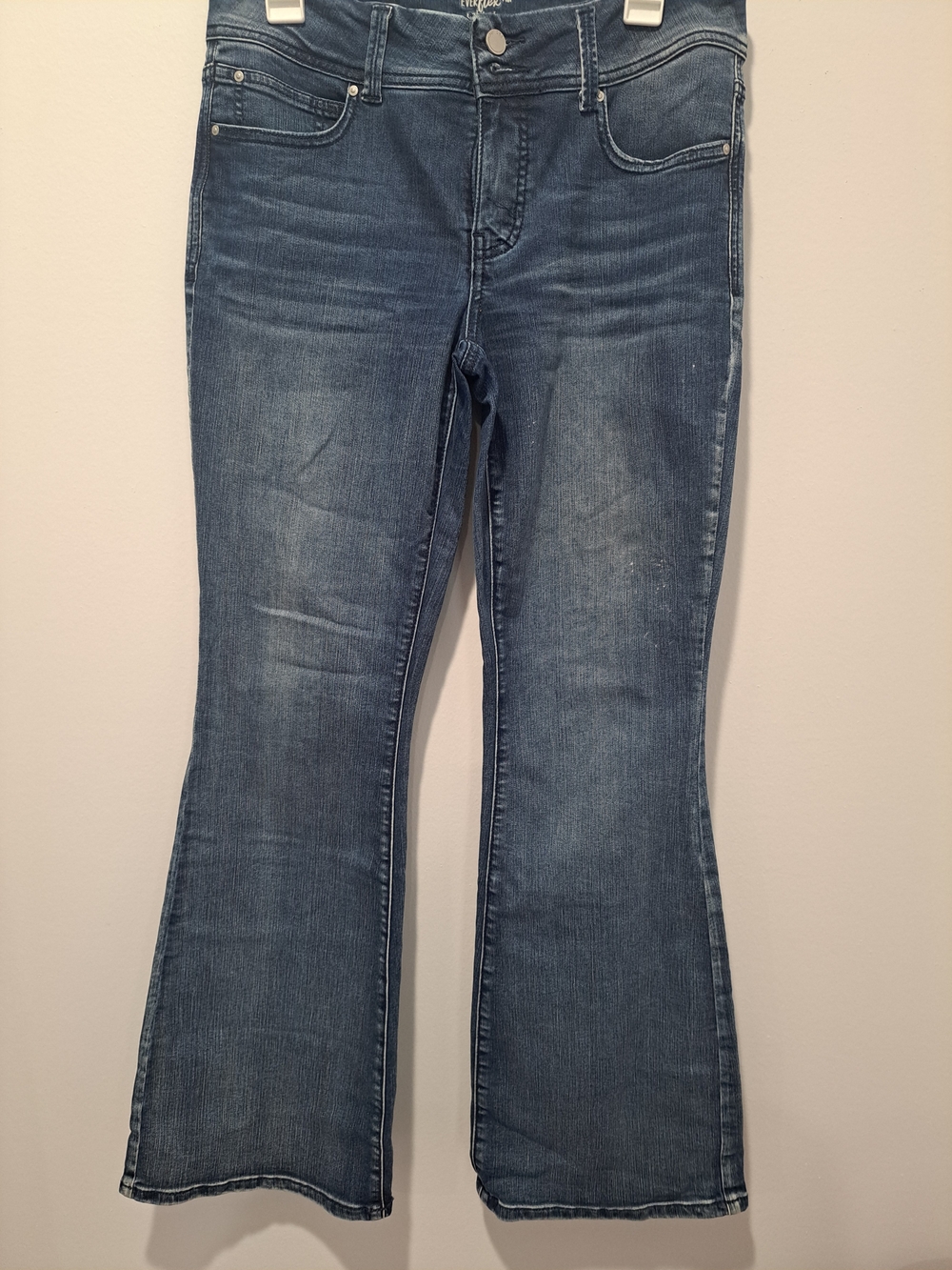 Women's Blue Flare Jeans